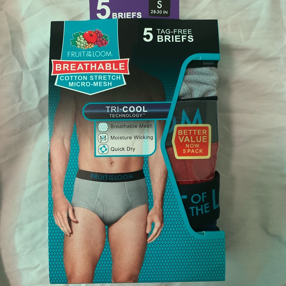 Fruit of the Loom Breathable Briefs
